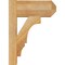 Ekena Millwork Balboa Craftsman Rough Sawn Outlooker, Western Red Cedar, 6"W x 12"D x 16"H OUT06X12X16BOA04RWR - alternate 2